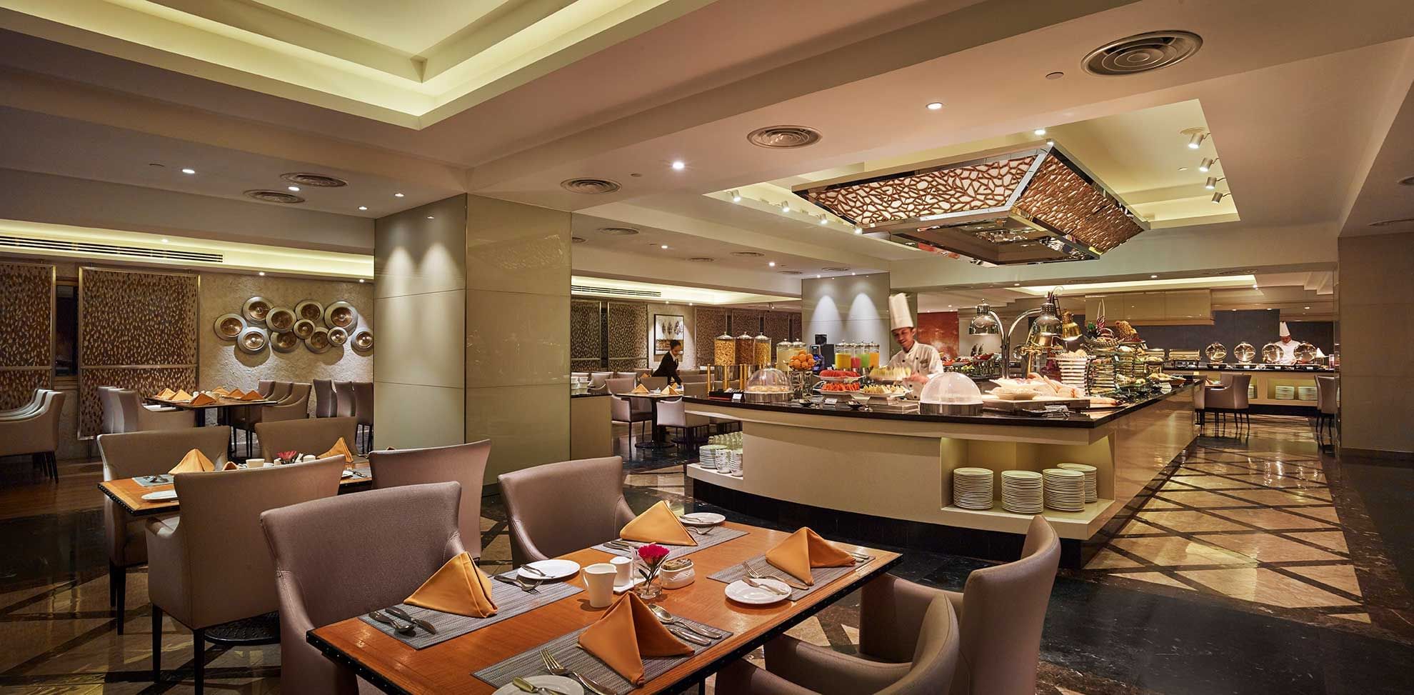 The dining area in Coffee House at Sunway Putra Hotel