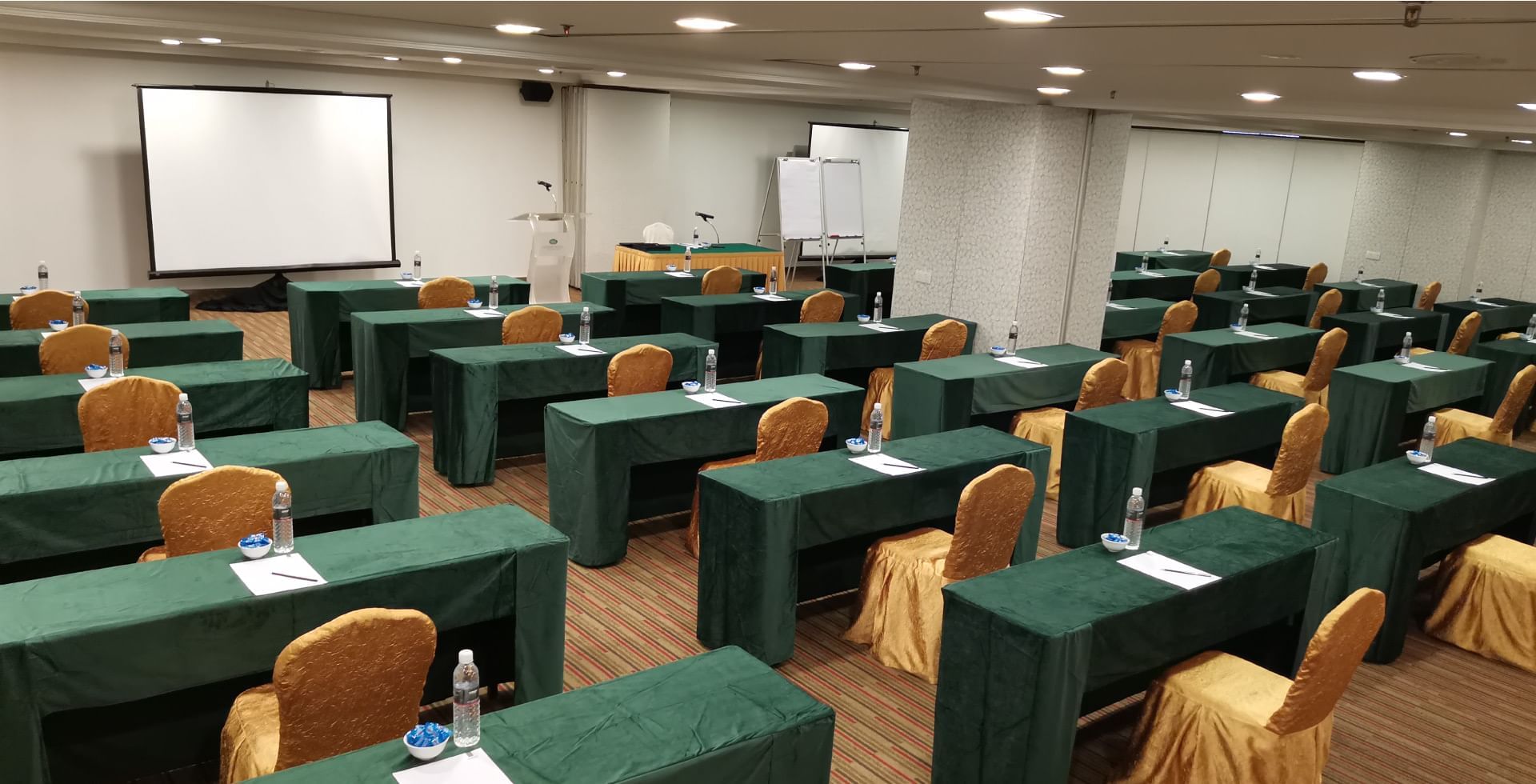 Classroom typed seat arrangement in a meeting room at Sunway Hotel Georgetown