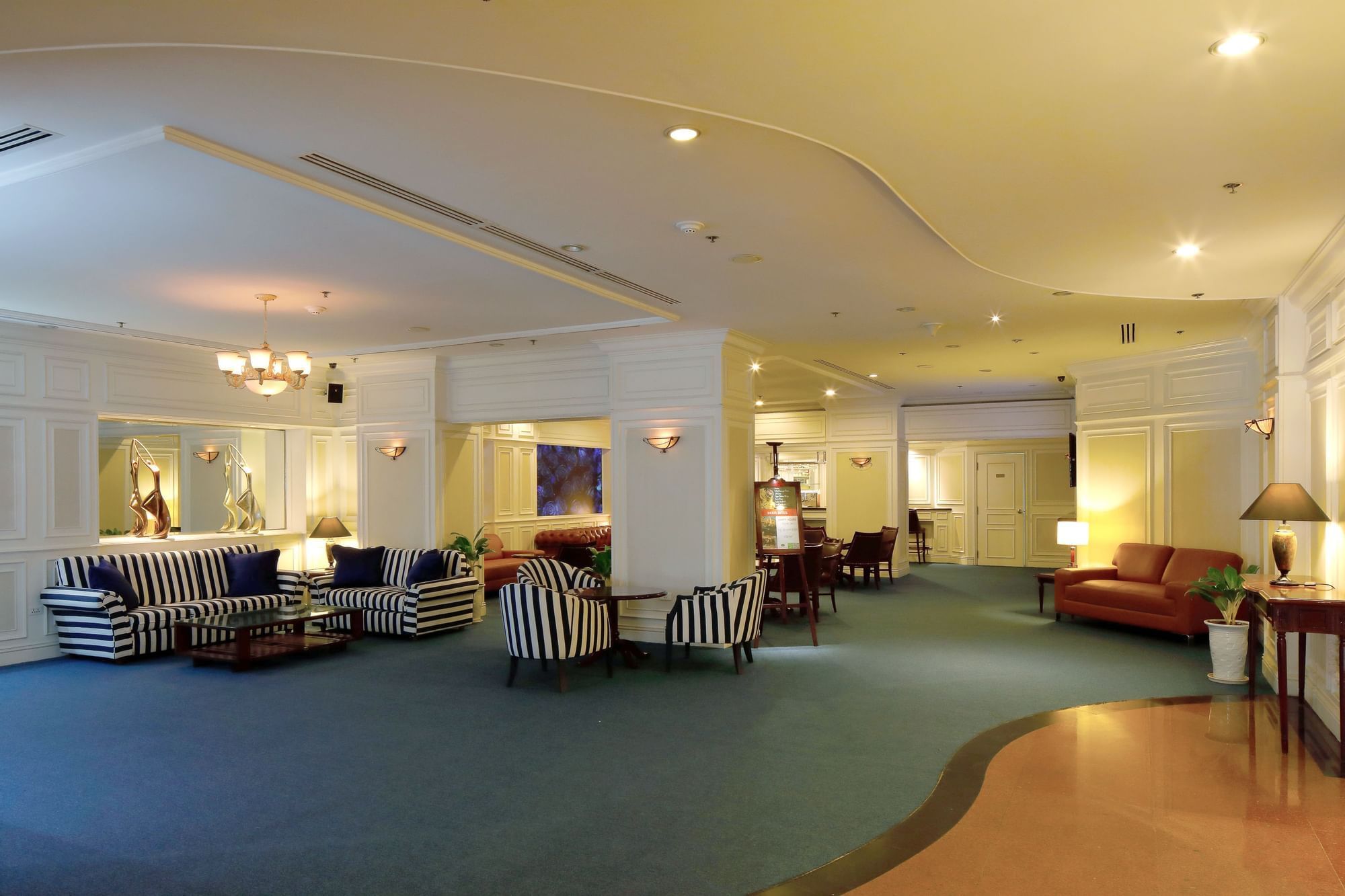 Lounge & dining area arranged by The Bar at Sunway Hotel Hanoi
